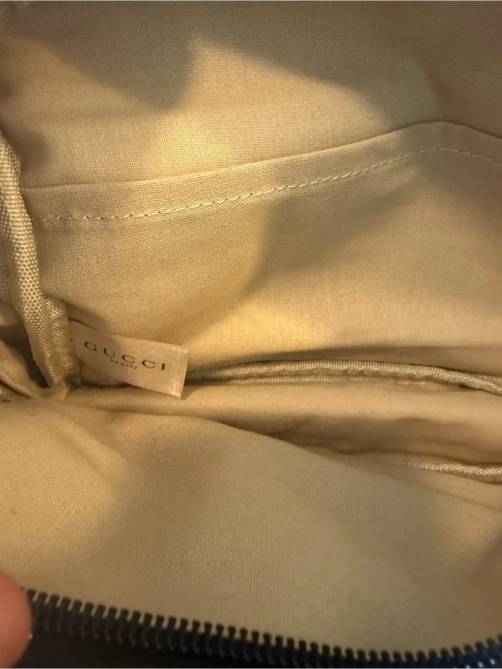 Gucci Beauty Cosmetic Bag GWP VIP item NWOT